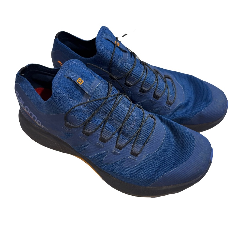 Salomon Pulsar Pro Trail Men’s Size 9 Running Shoes Sneakers Blue Black